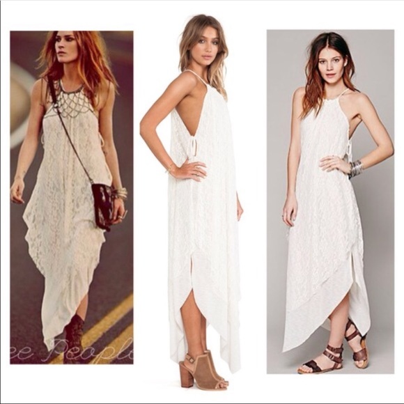 Free People Dresses & Skirts - Free People Olympia Lace halter dress